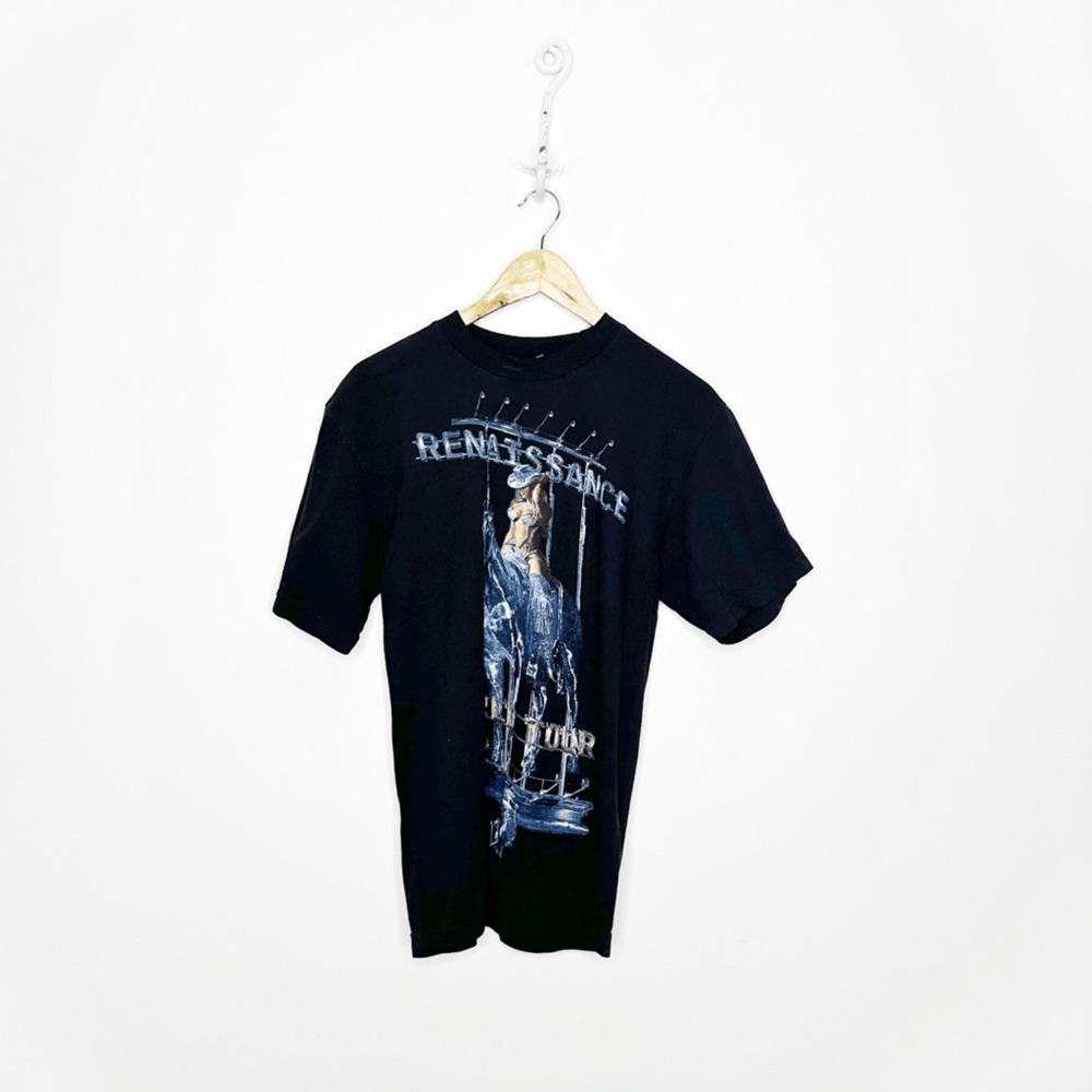 BEYONCE OFFICIAL RENAISSANCE TOUR 2023 T-SHIRT crewneck short sleeve unisex S